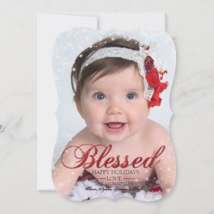 Weihnachtssparkle 2 feiertagskarte