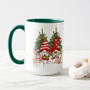 Weihnachtsspass - Genom und Hirsch Tasse