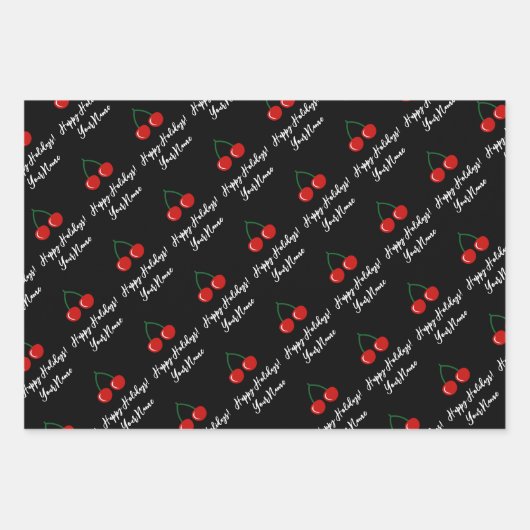 Weihnachtsspaß Weihnachten Urlaub Packpapier Blatt (Vorderseite 2)