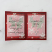 Weihnachtsspecial-Schwester Feiertagskarte (Innenseite)