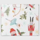 Weihnachtsspektakulär Geschenkpapier (Flach)