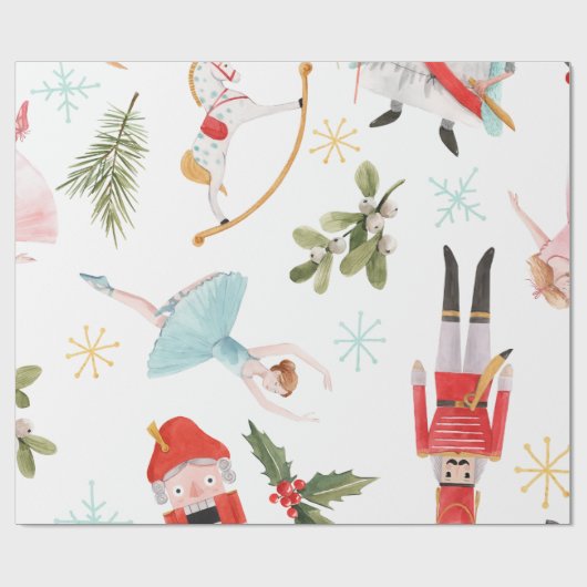 Weihnachtsspektakulär Geschenkpapier (Flach)