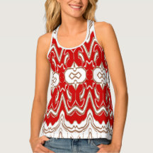 Weihnachtsspezial Rot und Weiß nahtlose Muster