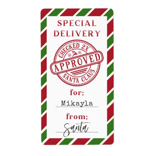 Weihnachtsspeziallieferung vom Weihnachtsgeschenks (Vorne)