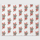 Weihnachtssphynx Geschenkpapier (Flach)