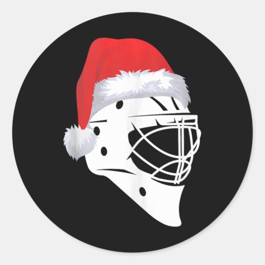 Weihnachtsspieler Xmas Sport Frohe Weihnachtsfeier Runder Aufkleber (Vorderseite)