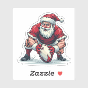 Weihnachtsspielerin Aufkleber