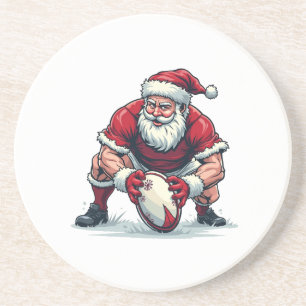 Weihnachtsspielerin Getränkeuntersetzer