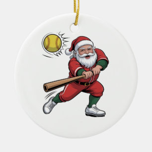 Weihnachtsspielerin - Weihnachtsspielerin Sport Keramik Ornament