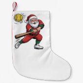 Weihnachtsspielerin - Weihnachtsspielerin Sport Kleiner Weihnachtsstrumpf (Vorderseite)