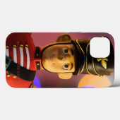 Weihnachtsspielsoldat Figur SlipperyJoe Gay pri Case-Mate iPhone Hülle (Rückseite (Horizontal))