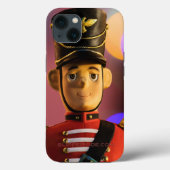 Weihnachtsspielsoldat Figur SlipperyJoe Gay pri Case-Mate iPhone Hülle (Rückseite)