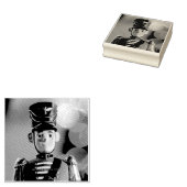 Weihnachtsspielsoldat Figur SlipperyJoe Gay pri Gummistempel (Stempel)