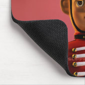 Weihnachtsspielsoldat Figur SlipperyJoe Gay pri Mousepad (Ecke)