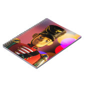 Weihnachtsspielsoldat Figur SlipperyJoe Gay pri Notizblock (Linke Seite)