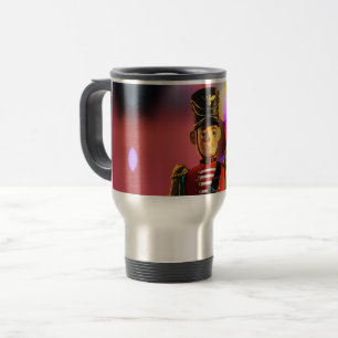 Weihnachtsspielsoldat Figur SlipperyJoe Gay pri Reisebecher