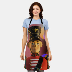 Weihnachtsspielsoldat Figur SlipperyJoe Gay pri Schürze