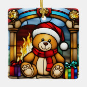 Weihnachtsspielzeug Bärengebäck Imitate gestanzt G Keramikornament (Vorderseite)