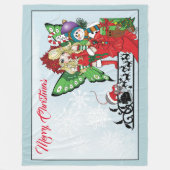 Weihnachtsspielzeug Fairy Fleecedecke (Vorderseite)