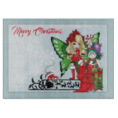 Weihnachtsspielzeug Fairy Schneidebrett (Vorderseite)