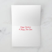 Weihnachtsspielzeug Karte (Innenseite)