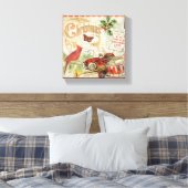 Weihnachtsspielzeug Leinwanddruck (Insitu (Schlafzimmer))