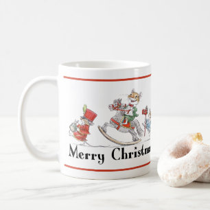 Weihnachtsspielzeug-Parade-Tasse Kaffeetasse