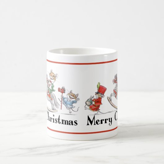 Weihnachtsspielzeug-Parade-Tasse Kaffeetasse (Mittel)