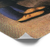 Weihnachtsspielzeug, Puppe und ein Teddybär Poster (Ecke)