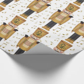 Weihnachtsspielzeug Soldier Nutcracker Xmas Geschenkpapier (Ecke)