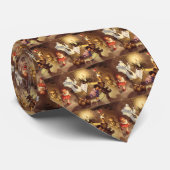 Weihnachtsspielzeug, Tanzpuppen, Teddybären Krawatte (Gerollt)