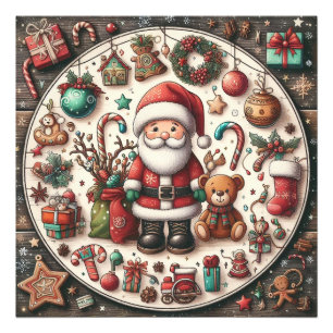 Weihnachtsspielzeug und Geschenke Fotodruck