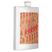 Weihnachtsspielzeug-Vintage Kinder spielen Flachmann (Rechts)