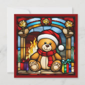 Weihnachtsspielzeugbärchen Imitate gestanzt Glas i (Vorderseite)