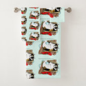 Weihnachtsspielzeugschachtel Badhandtuch Set (Insitu)