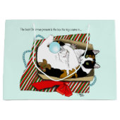 Weihnachtsspielzeugschachtel Große Geschenktüte (Vorderseite)