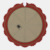 Weihnachtsspinne Story Paper Ornament Card (Vorderseite)