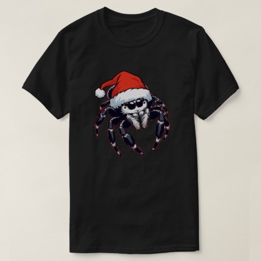 Weihnachtsspinne T-Shirt (Design vorne)