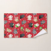 WeihnachtsSpitze Badhandtuch Set (Handtuch)