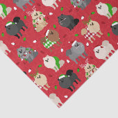 WeihnachtsSpitze Seidenpapier (Ausschnitt)