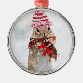 Weihnachtssplitter Ornament Aus Metall (Vorne)