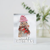 Weihnachtssplitter Postkarte (Stehend Vorderseite)