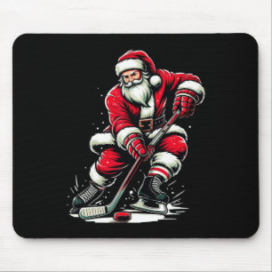 Weihnachtssport Weihnachtsfeier Eishockey Mousepad