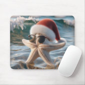 Weihnachtsstäbchen im Ozean Mousepad (Mit Mouse)