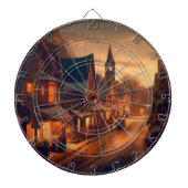 Weihnachtsstadt (1) dartscheibe (vorne)