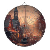 Weihnachtsstadt (4) dartscheibe (vorne)