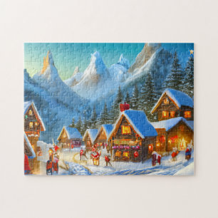 Weihnachtsstadt 4 The Daily Jigsaw puzzle Recen