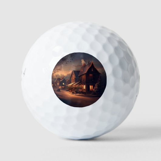 Weihnachtsstadt (6) golfball (Vorderseite)