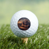 Weihnachtsstadt (6) golfball (Insitu T-Shirt)