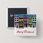 Weihnachtsstadt ~ Buttons (Vorne & Hinten)
